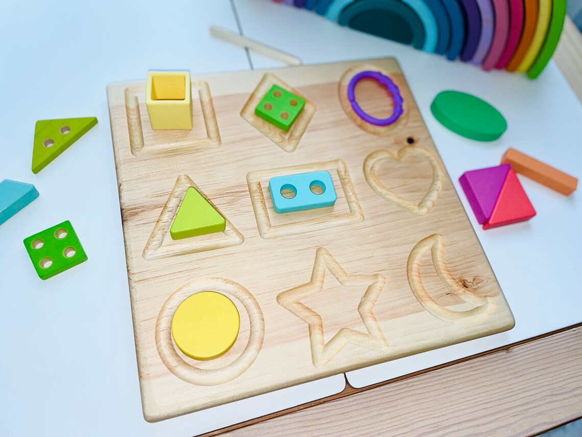 Montessori Tracing Board: Montessori Early Learning Toddlers